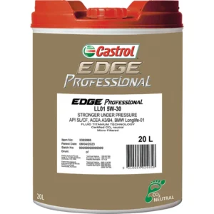 Castrol EDGE Professional LL01 5W 30 20L 3389986