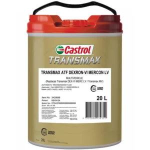 Castrol Transmax ATF Dexron Vi Mercon Lv Multivehcile 20L 3430696