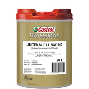 Castrol Transmax Limited Slip LL 75W 140 20L 3429313