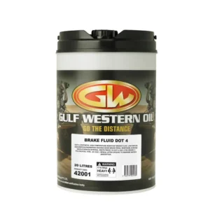 Gulf Western Brake Fluid DOT 4 20 Litre