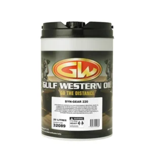 Gulf Western Syn Gear Industrial Gear Oil 220 20 Litre