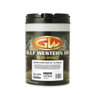 Gulf Western Ultra Clear Gear Oil 75W 85 20 Litre