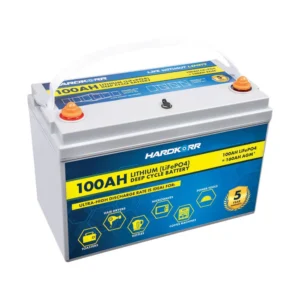 HardKorr 100Ah Lithium LifePO4 Deep Cycle Battery HKPBATL100C (1)