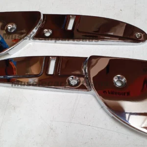 Holden HK HT HG Chrome Bucket Seat Adjuster Hinge Covers Pair