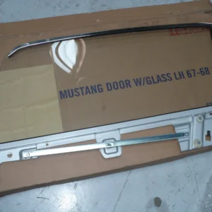 Mustang 67 68 Convertible Door Glass Complete LH (1)