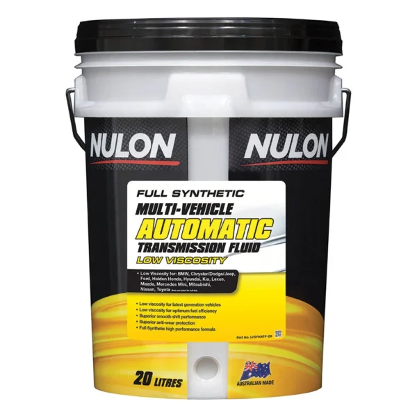 Nulon Low Viscosity Multi Vehicle Automatic Transmission Fluid 20 Litre